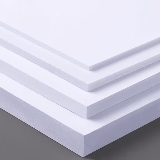 Factory Hot Sale Density Plastic Sheets 18mm 20mm PVC Forex Celuka Board PVC Foam Sheet Board for Kitchen Cabinet