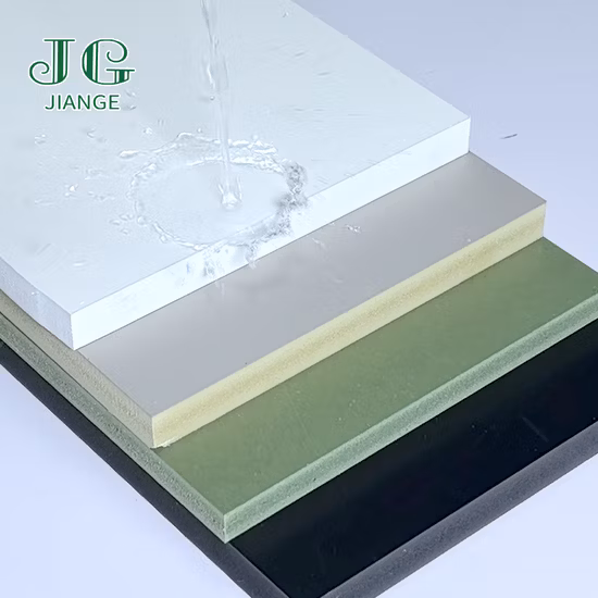 Gege 14 mm Küchenschrank-Wandpaneel mit hoher Dichte, weißer, flexibler, expandierter Celuca-Forex-Kunststoff, Preis für PVC-Schaumstoffplatte, WPC-Schaumstoffplatte