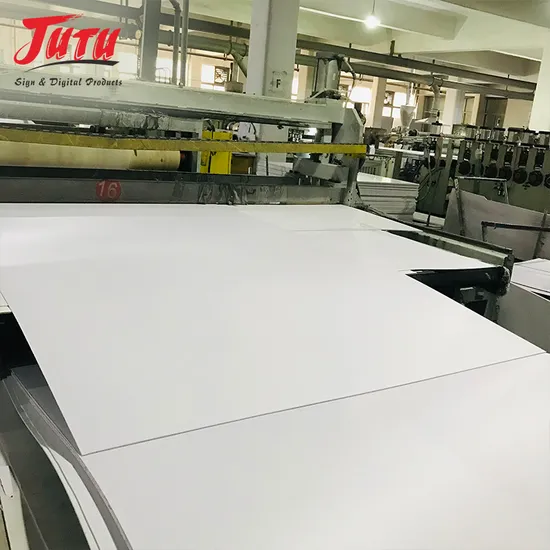Hochwertige Jutu-Kunststoffplatte, PVC-freie Schaumstoffplatte mit hoher Schlagfestigkeit