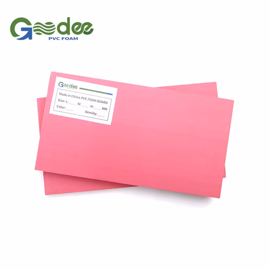 Farbige PVC-Schaumstoffplatte, Werbung, UV-Platte, CNC-Fräsen