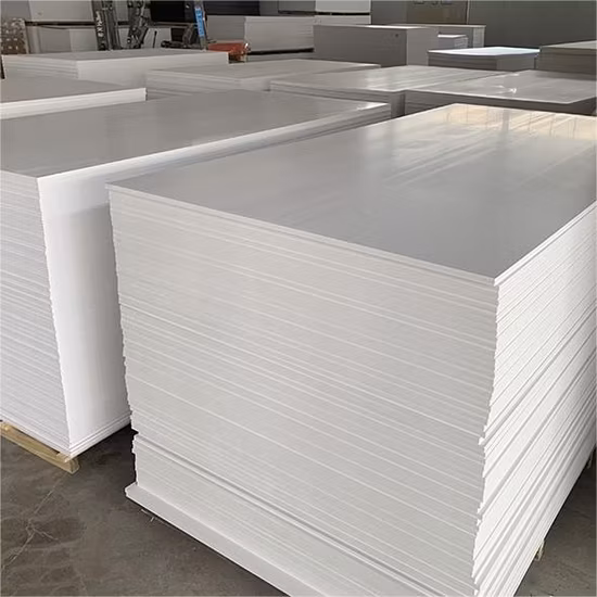 Fabrik Heißer Verkauf Dichte Kunststoffplatten 18mm 20mm PVC Forex Celuka Board PVC-Schaumplatte für Küchenschrank